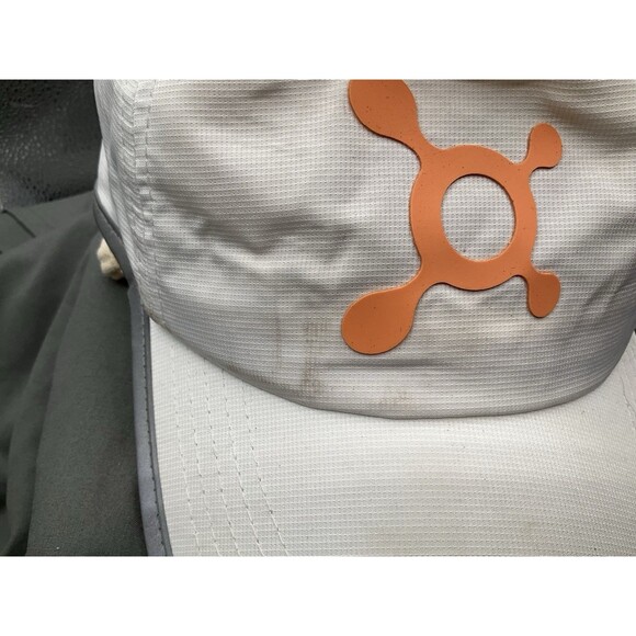 Orange Theory Fitness Orange Splat  White/Gray Adjustable Baseball Cap - Picture 7 of 12